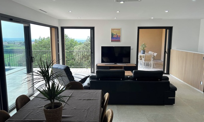 Vacqueyras Villa | Villa Panorama in Vacqueyras