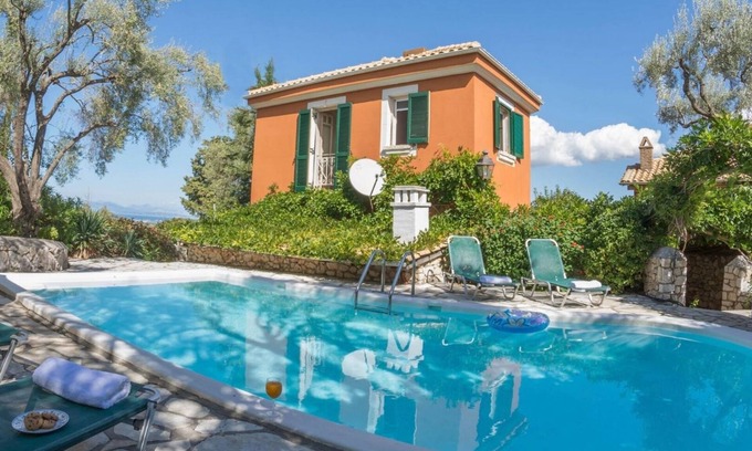 Katouna Villa | Villa Pergola - Spectacular sea views