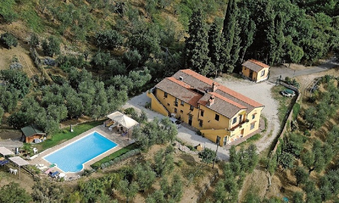Monsummano Terme Villa | Villa Podere Pilar 10-14 personnes piscine spectaculaire au cœur de la Toscane