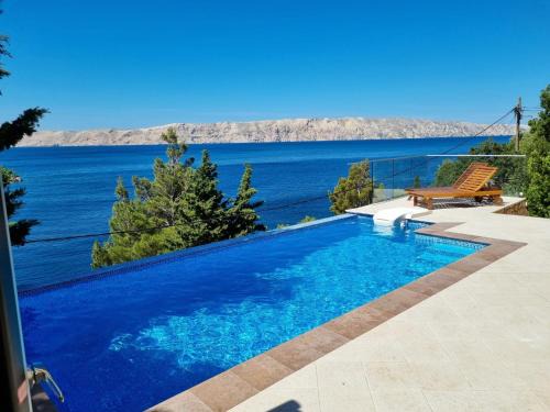 Senj Villa | Villa Relax , with seaview and two pools near beach