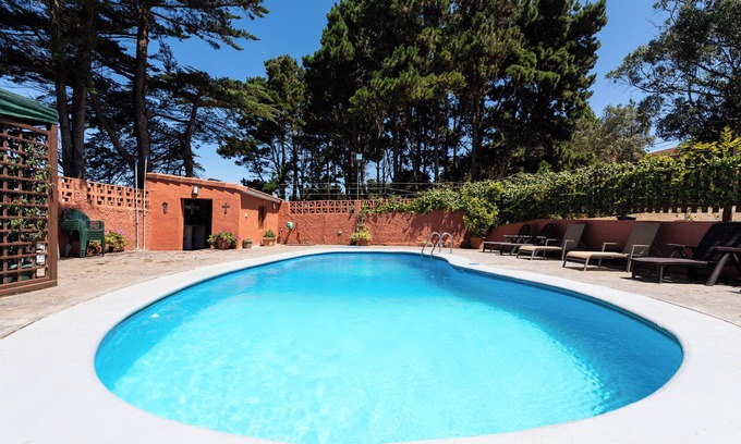 Galdar Villa | "Villa Rural El Poleo DR" with Sea View, Pool, Wi-Fi & Terrace