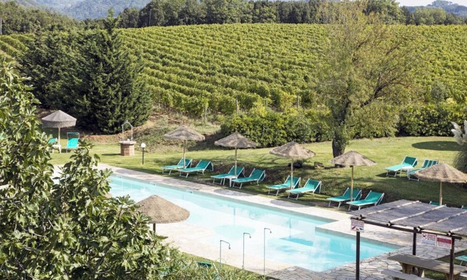 Montescudaio Villa | Villa 'Seaside Farm - Family' with Shared Pool, Private Garden and Wi-Fi