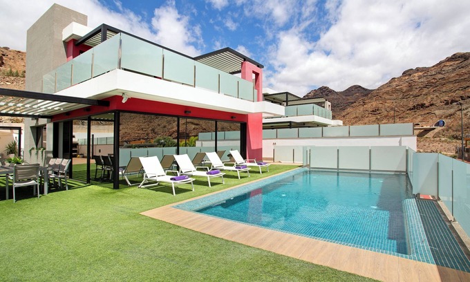 Mogan Villa | Villa "Tauro 31" with Sea View, Private Pool & Wi-Fi