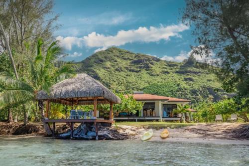Moorea-Maiao Villa | Villa Tehani - 3BR Beachfront Villa
