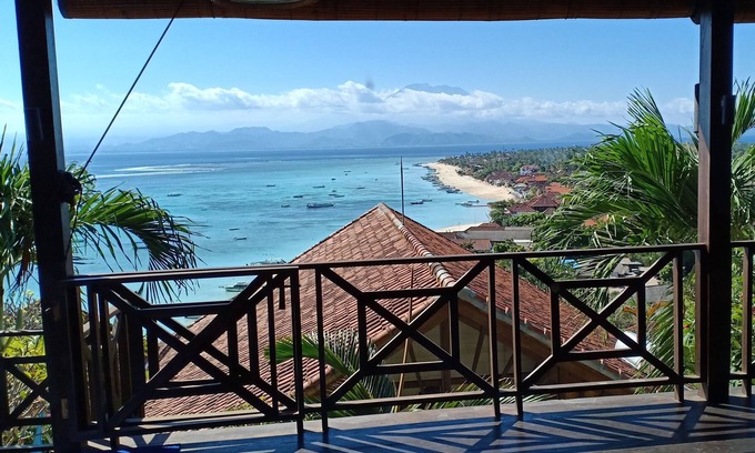 Jungut Batu Villa | Villa Teratas 3 Bedrooms Villa with Plunge Pool Sea View