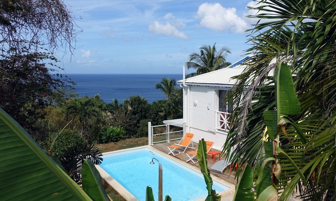 Deshaies Villa | Villa Toudou Doudou Deshaies - Pool & sea view 180 ° Caraïbe- Pure happiness