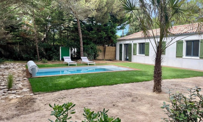 Les Portes-en-Re Villa | Villa Trousse chemise - walk to the beach! Swimming pool - golf & tennis