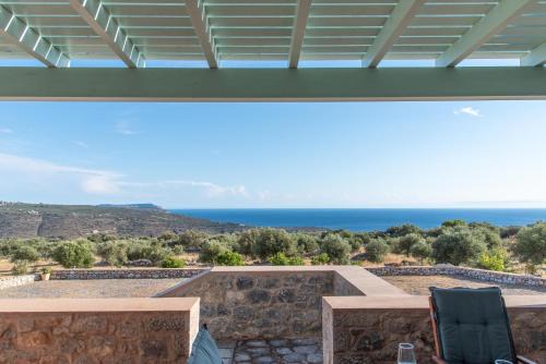 Omales Villa | Villa Vasiliki Traditional House in Mani with Sea View