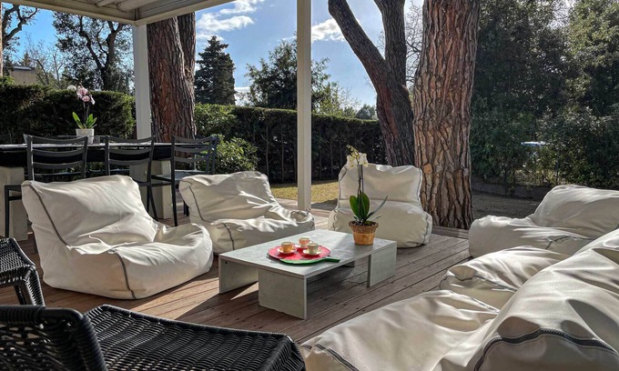 Punta Ala House | Villa with garden in one of the most exclusive places on the Tuscan Coast.