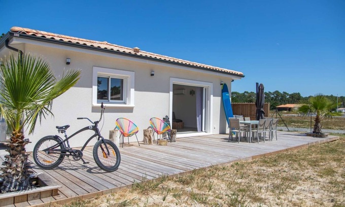 Vensac Villa | VillasHomeClet - Villa Les Alizés ⭐️ Terrace ⭐️ Beach ⭐️ AC ⭐️ 3 bedrooms