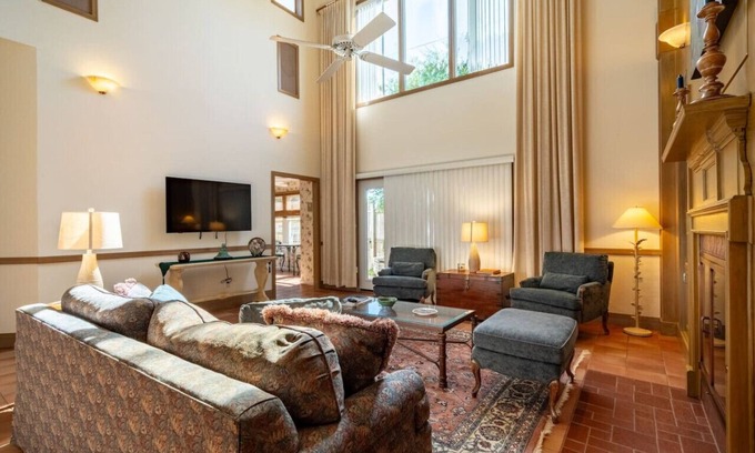 Irving House | Vintage Home with Retro Charm & Grilling Patio