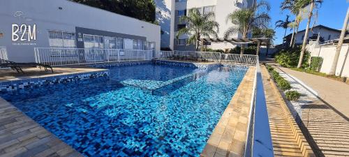Itacolomi Apartment | Vista mar com piscina e churrasqueira