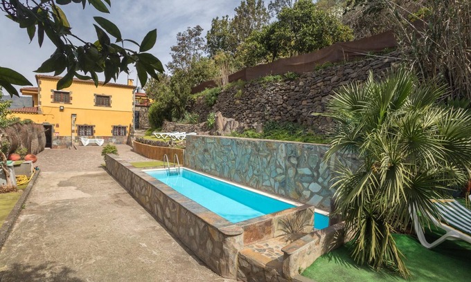 Teror Apartment | Vivelorural Casa Besan, piscina y naturaleza