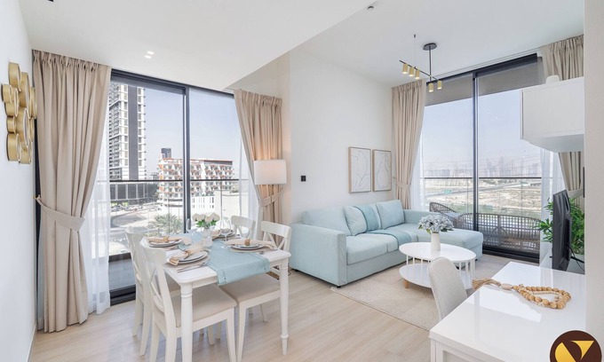 Madinat Zayed Apartment | Vogue Binghatti corner 2nd Floor JVC