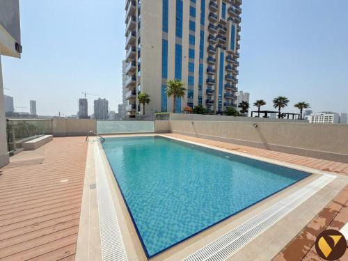 Jumeirah Village Circle Apartment | Vogue Elegant JVC Two Bedroom Apartment with large Balcony near JVC Circle Mall, full Access to all Amenities Pool and Gym, Tennis Court