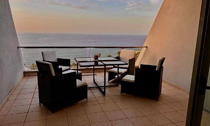 La Matanza de Acentejo Apartment | Voll Ausgestattetes Apartment mit Traumhaft Schönem Meerblick und Sonnenterrasse