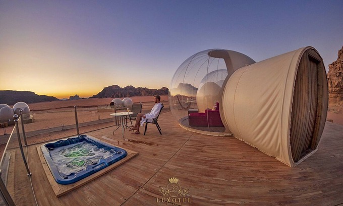 Wadi Rum RV Rental | Wadi Rum Bubble Luxotel - Campsite