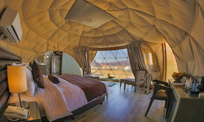 Wadi Rum RV Rental | Wadi Rum UFO Luxotel - Campsite