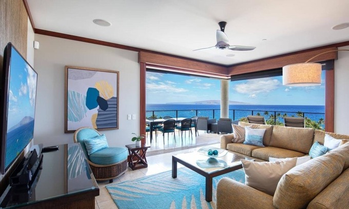 Wailea Condo | Wailea Beach Villas PH512 - 3 Bedroom Ocean View Penthouse