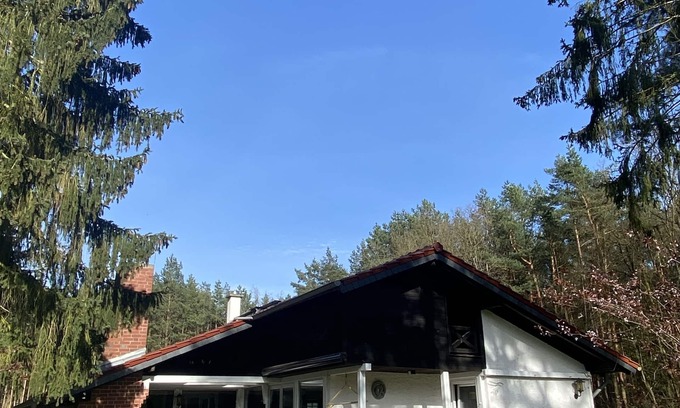 Oberhavel House | WALDHAVEL. Vacation home "WALDBLICK" on waterfront property. Vacation in nature.