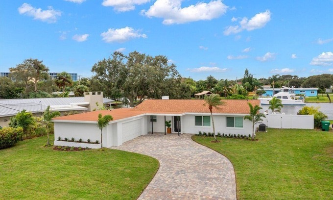 Cocoa Beach House | Walk to beach, riverfront, pool home. Bring your boat!