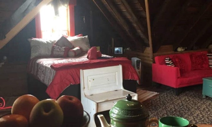 Downtown Niagara Falls Bed & Breakfast | Walk to Everything-Attic Room