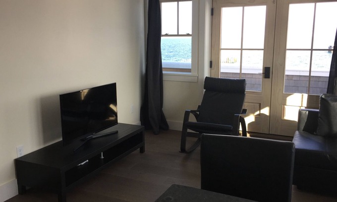 Oak Bluffs Apartment | Walking Distance From Oak Bluffs Ferry Terminal With 180 Degree Ocean View.