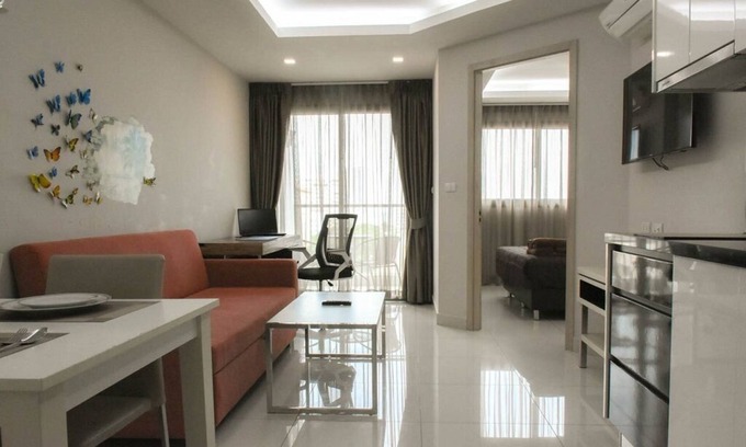 Jomtien Condo | ⭐Water Park Premium Sea View Super Wi-fi 5G ★