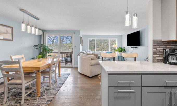 Mashpee House | Water View Home with Hot Tub, Balcony, Pool & Tennis