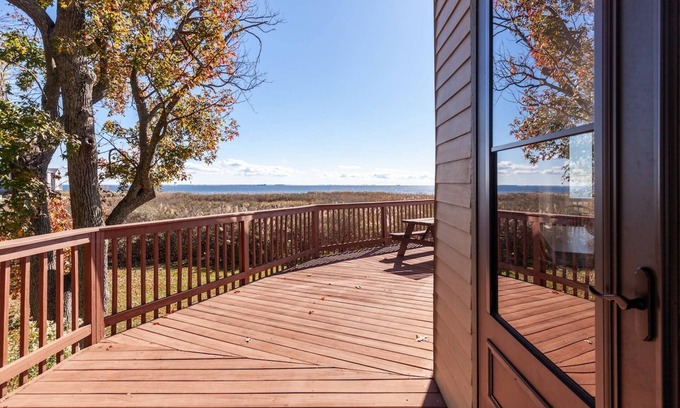 Shady Side House | Water views from every window of unique round house