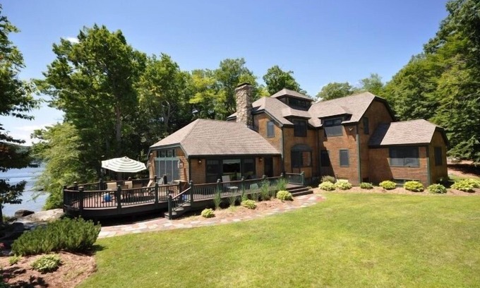 Alton Bay House | Waterfront 270 degree Lake Views! Available year-round on a weekly basis.