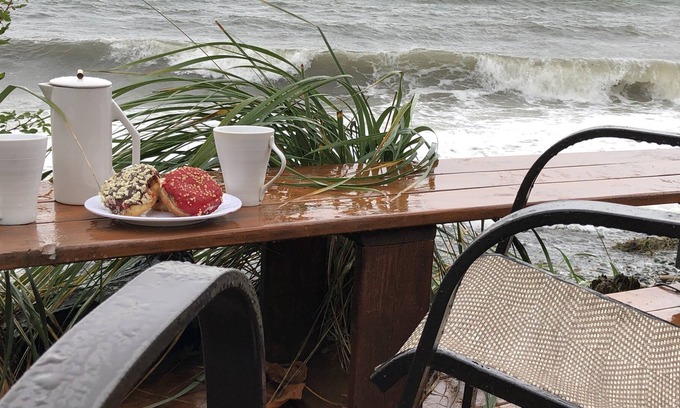 Regional District of Nanaimo Cottage | Waterfront Cozy Duplex Studio Hot tub BBQ clams/oysters kayak rentals