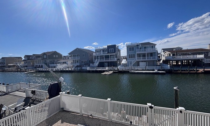 Beach Haven West House | Waterfront Family Retreat with Dock, Kayaks & Beach Passes!