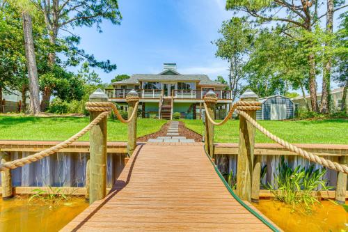 Florida Panhandle House | Waterfront Florida Vacation Rental with Boat Dock