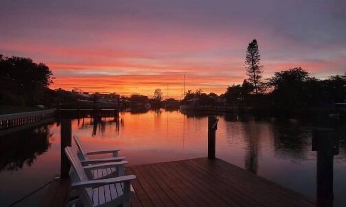 Apollo Beach House | Waterfront Home w/Private Dock, Hot Tub, Kayaks, Paddleboards, Games