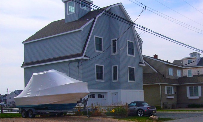 Groton Long Point House | Waterfront Home with Private Boat Dock in Groton Long Point, CT