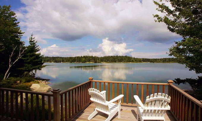 Vinalhaven Cottage | Waterfront Maine Island Cottage, Brand New Post and Beam!