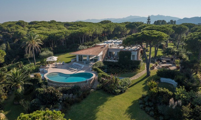 San Teodoro Villa | Waterfront mediterranean style villa with stunning sea views