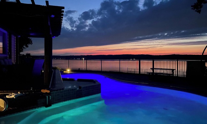 Elkton House | Waterfront: Panoramic Views/Pickleball coming soon/Hot Tub/Pool/Sleeps 16