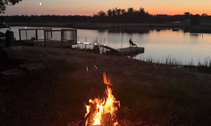 Petersfield Cottage | Waterfront Retreat with Dock & Fireplace – Hunt, Fish, or Simply Escape