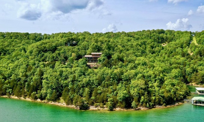 Sylvan Shores House | Waterfront VIEW! Pontoon Boat, Kayaks, Canoe, Paddleboards. Pet-friendly.