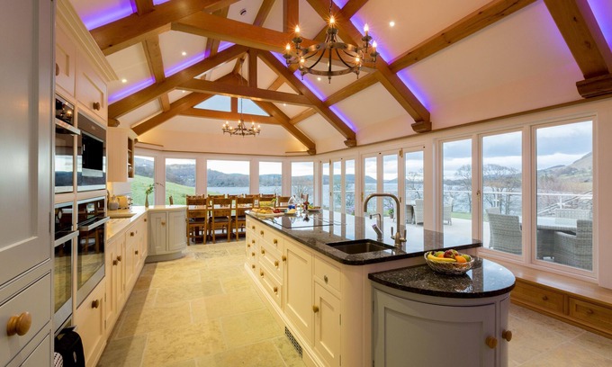Penrith House | Waternook - Luxury House with Lake Access and Hot Tub - Dog-friendly