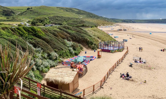 Mortehoe Cottage | Waves