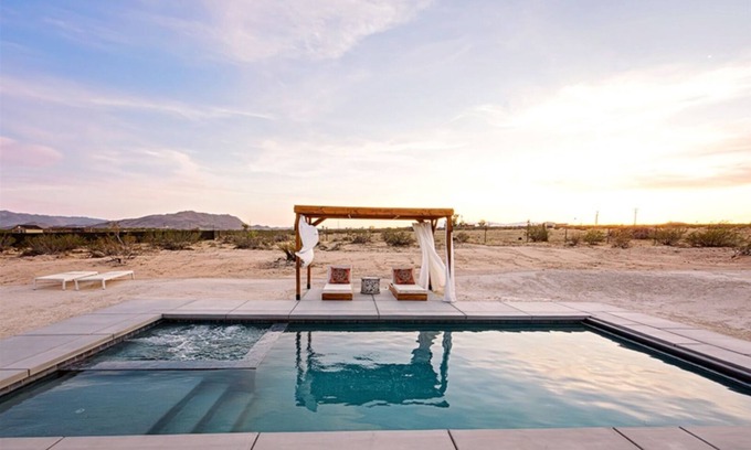 Joshua Tree House | Welcome to Hayden House JT — a dreamy desert sanctuary with a saltwater pool