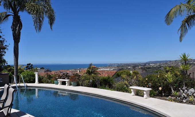 San Clemente House | Welcome To Paradise! Spectacular Ocean View! Warm Pool and Hot Spa!