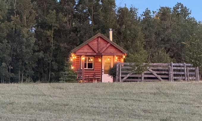 Central Alberta Cabin | Whispering Winds Cabin - cozy double loft cabin