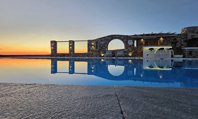 Ornos Villa | WhiteStone Villa Mykonos with private pool