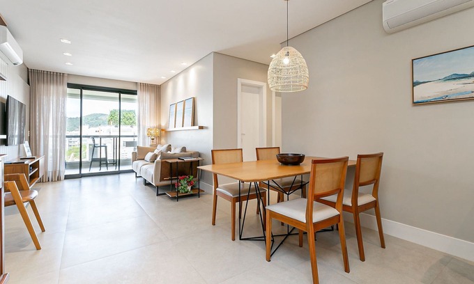 Jurere Apartment | WI-FI 350MB | 150m from Jurerê Beach #JA29