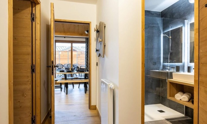 La Chapelle-d'Abondance Apartment | Wifi, view mountain, terrace, balcony, tv, ski locker, 45-51m², La Chapelle d'Abondance
