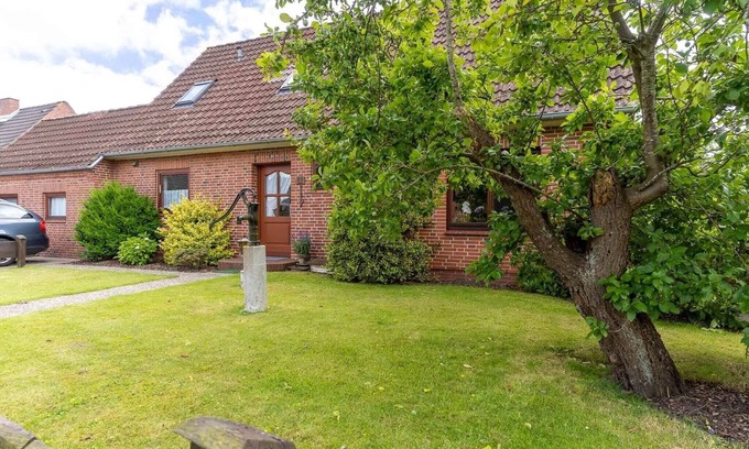 Garding Apartment | Wohnung in Garding mit Parkplatz